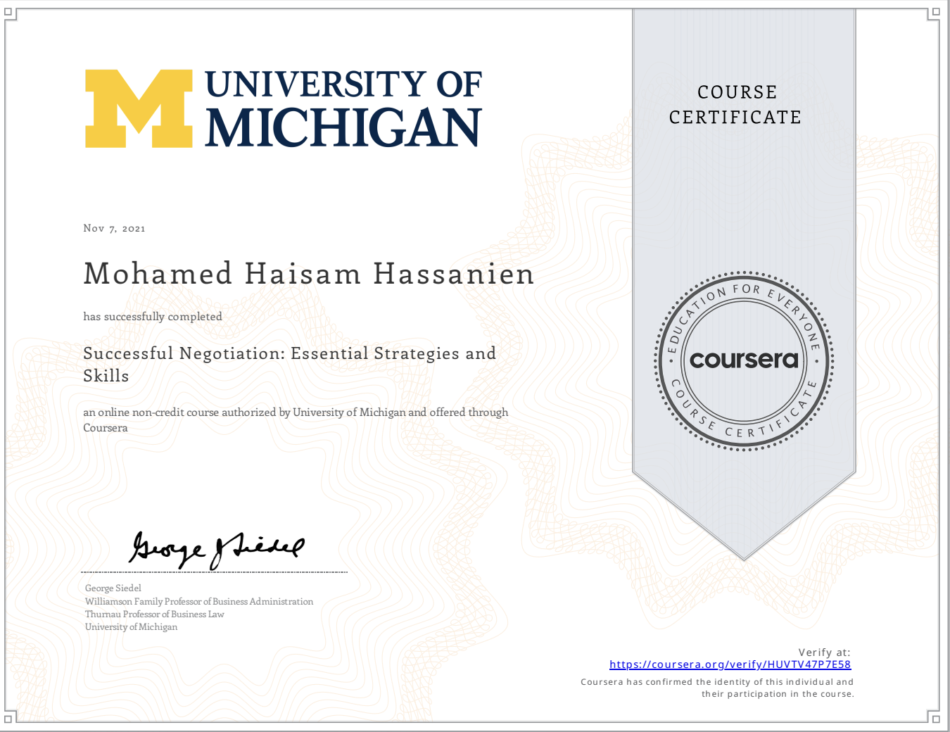 University of Michigan